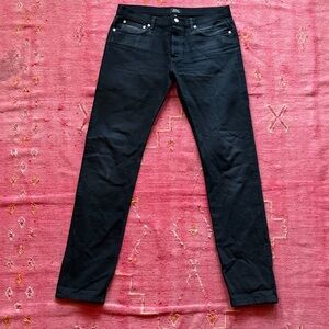 A.P.C. Petite Standard Men's Black Jeans size 33